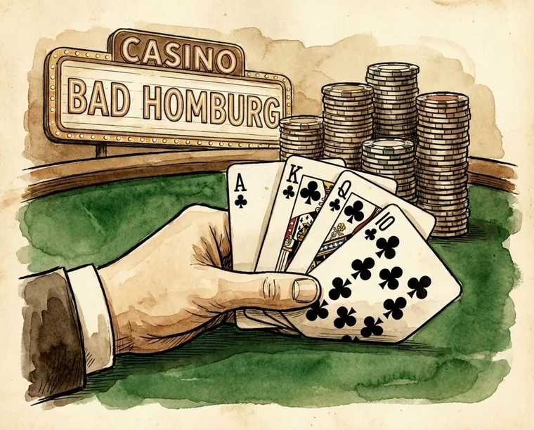 Poker Einzahlungen und Auszahlungen — Casino Bad Homburg